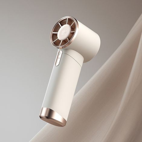 Ventilateur portable mini USB rechargeable de haute qualité 3000 mAh avec lampe torche LED intégrée et lampe torche intégrée. Léger et portable, il est idéal pour une utilisation en extérieur.-AquaFor (1/4)