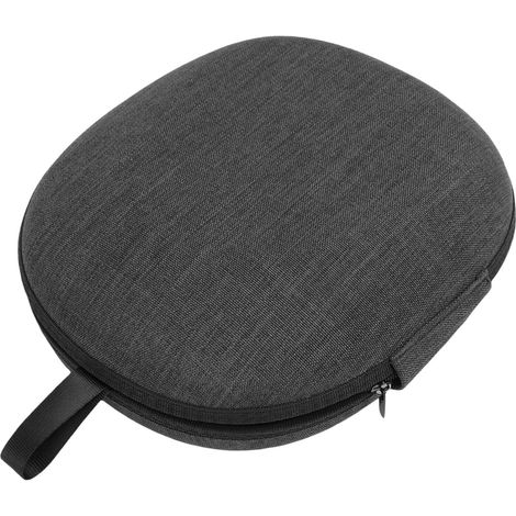 Étui Rigide Compact EVA pour Casque sans Fil WH-1000XM6, Sac de Voyage Portable avec Fente de Rangement pour Câbles (Black) (1/5)