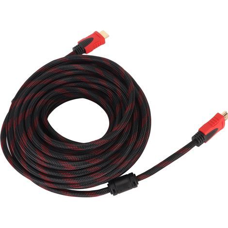 Câble HDMI 15m Haute Vitesse 4K Ultra HD pour Home Cinéma et Console de Jeu (1/5)