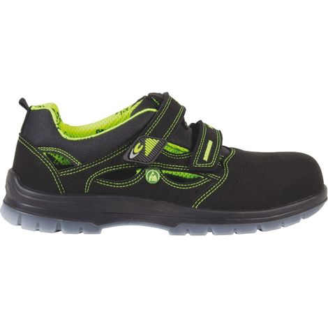 Cofra Riemann S1P ESD SRC Sicherheitssandalen - 44 EU - Schwarze