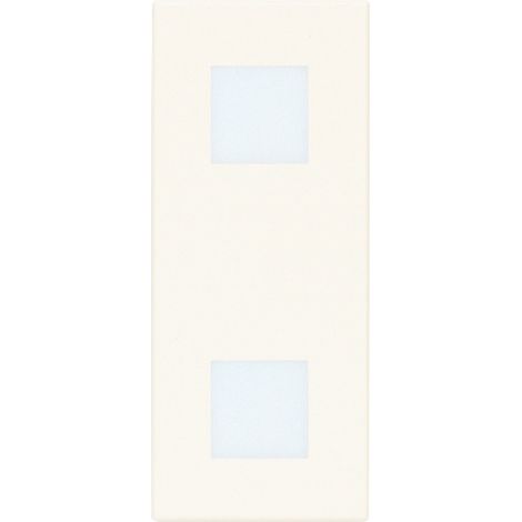 VIMAR - 30388.B Doppia spia diffusore neutro bianco