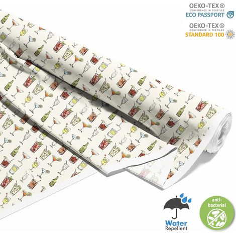 TESSUTI DECORATIVI PER ESTERNI OXFORD - Motivo Cocktail DX8354 (1/5)