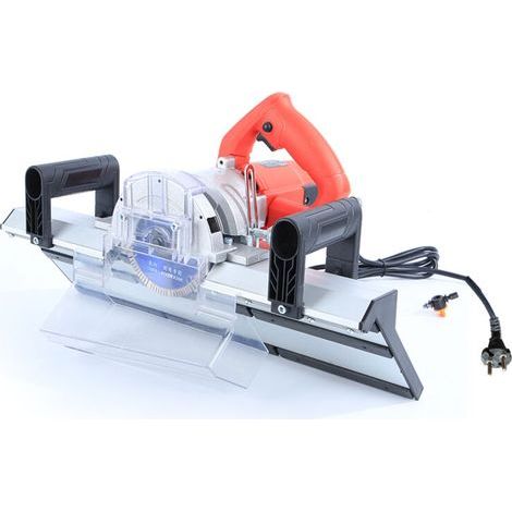 Electric Tile Bevel Cutter – 1200W Power – 13000 RPM Speed – 45° Bevel – 12V Mini Water Pump – 2.2m Hose (1/5)