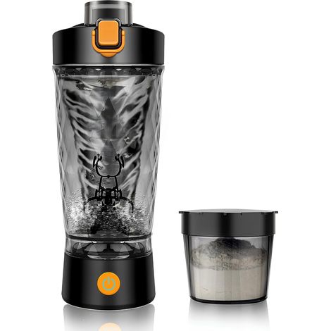 électrique Mixeur portable avec recharge USB 650 ml Noir (1/5)