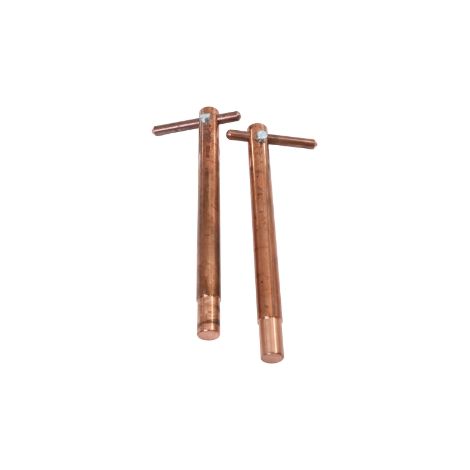 Braccio elettrodo CU con elettrodi Ø 10 mm, lunghezza 250 mm