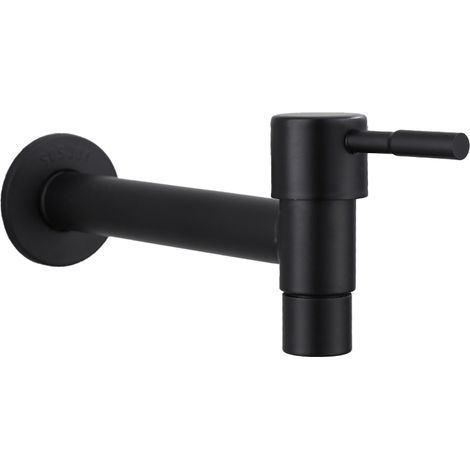 1 rubinetto nero allungabile per piscina con funzione mocio. (1/5)