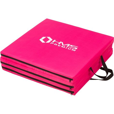 Materasso pieghevole per ginnastica, 1800x600mm, rosa (1/5)