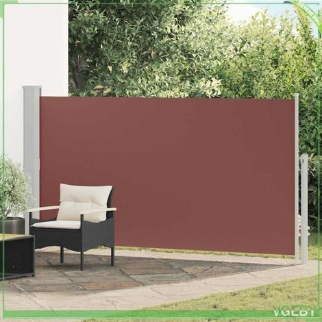 Store latéral rétractable - FAFEICY - 48369 - 170x300 cm - Marron - Manuel anti-UV (1/5)