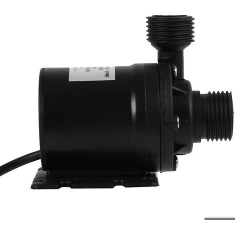 Pompe de Circulation d'eau chaude DC 24V, énergie solaire, moteur sans balais, Aquarium Submersible 800L/H 5M (1/4)