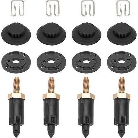 Swgaunc 4 Set Fixations Couvre Moteur 2.0 HDI pour Berlingo C4 C5 Xantia Xsara 206 306 307 406 607 806 Expert 0137F6 13711 clips + boulons (1/4)