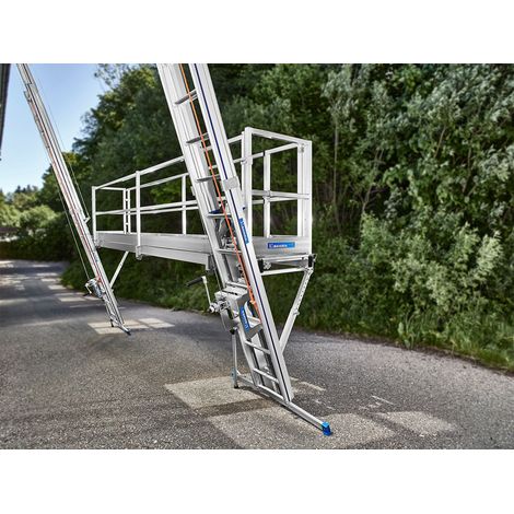 Mauderer Rückseitengeländer für Montage- und Malerarbeiten 3,5m