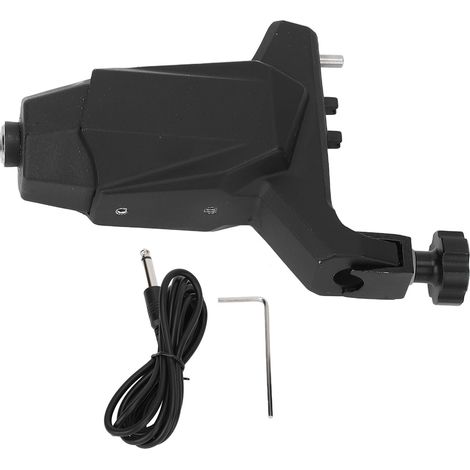 Moteur de machine à tatouer en alliage d'aluminium, connecteur DC, stylo professionnel avec cordon clip. (1/5)