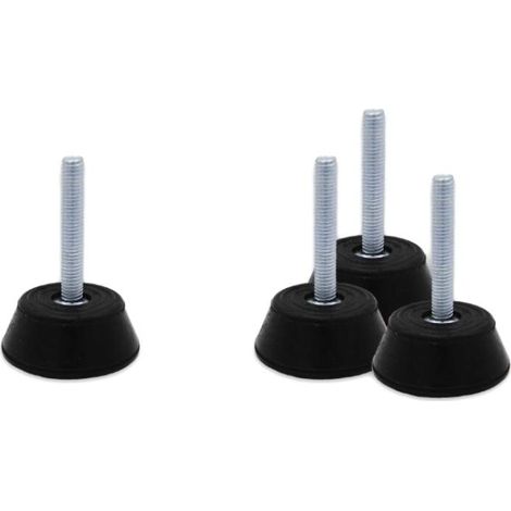 Kit d'amortisseurs de vibrations tecnogas pour plancher 40x20mm 4 pièces - 00000011214