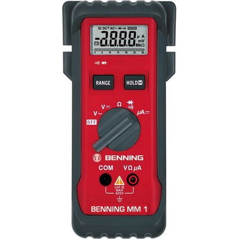 Multimètre MM 1 0,1 mV-600 V AC, 0,1 mV-600 V DC RMS (1/5)