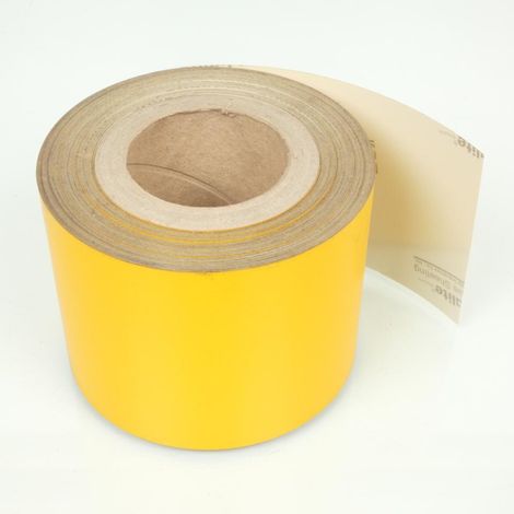 Gelbe Kennzeichenhalterrolle, Breite 120 mm, für Motorräder und (1/3)