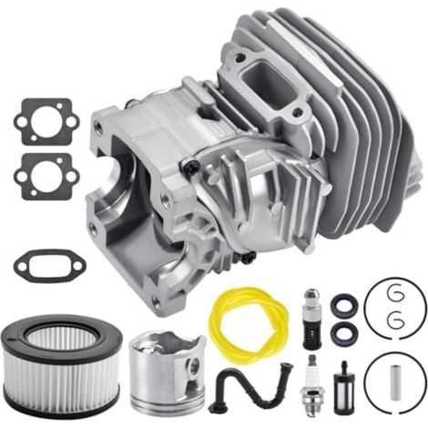 Kit Cylindre pour piston pour MS291 MS271 - Ensemble Moteur Complet avec Port Rond pour Scie à pour chaîne (1/5)