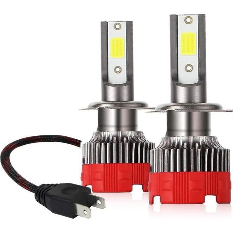 CREA H7 Led Headlight Bulbs 6000k High Beam Low Beam 55w 8000 Lumens Fog (1/4)