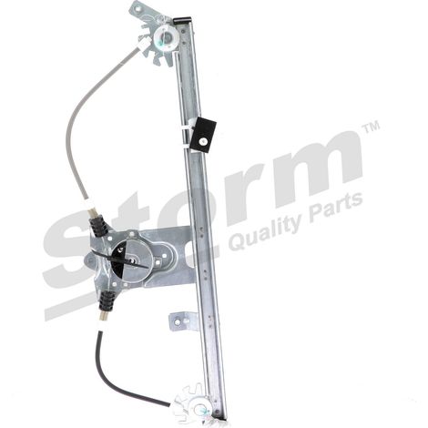 Mécanisme de lève-vitre arrière droit pour Renault Modus / Grand (1/4)