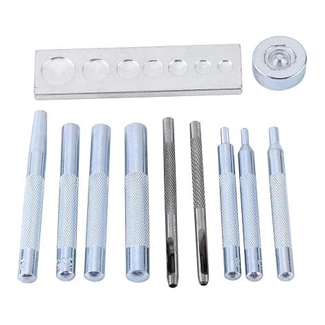 11 Pcs Snap Rivet Setter, Craft Rivet Fixing Kit (1/5)