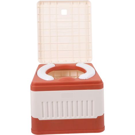 Inodoro plegable de camping para niños, mini inodoro portátil, inodoro separado, inodoro portátil sin productos químicos - Inodoro de viaje para uso en exteriores o interiores. (1/5)