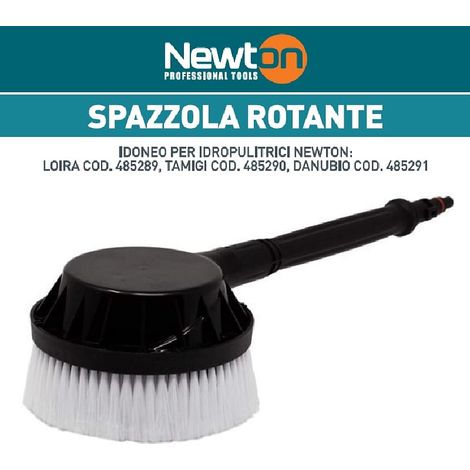 NEWTON Spazzola rotante, pressione max.165 bar
