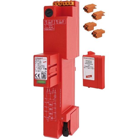 Überspannungsschutz Dehn dsh zp 2 sg tt 255 Typ 1+2 Schutz (1/5)