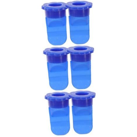 Lot de 6 clapets anti-retour pour tuyaux de drainage d'égouts en silicone, noyau de désodorisation, tuyau de drainage de sol, évier en silicone-ARCAN (1/5)