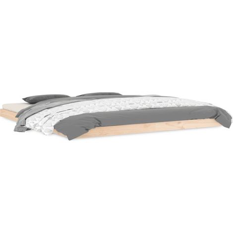 Maison Exclusive - Estructura de cama sin colchón madera maciza d