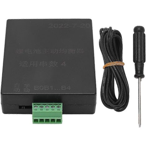 BMS Équilibreur de Batterie Lithium 4S avec Câble de Connexion pour Stockage d'Énergie Camping-Car, Égaliseur Actif de Tension, Accessoire de Régulation (1/5)