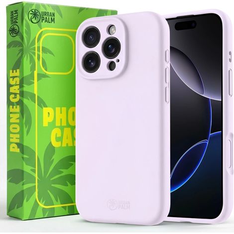 UrbanPalm iPhone 16 Pro Silikonhülle mit MagSafe-Kompatibilität, Lila (1/5)