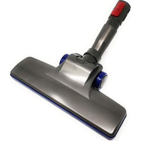 1 Bodenbürste – Staubsaugerzubehör – Kantenschutz – Schwenkgelenk – Für Parkett- und Fliesenböden – Schwarz – 25 x 5,5 cm (1/5)