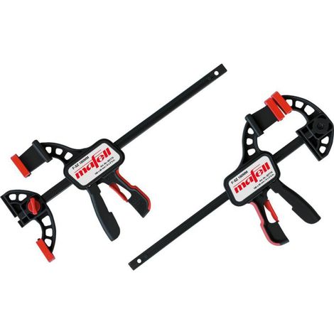 Apriete - juntas F - SZ 180mm para apriete preciso - Maintien sécurisé para guides MAFELL - Capacidad de apriete 0 à 165mm - 207770