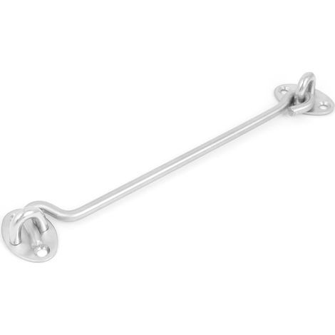 Cabinet Window Catch Eye Kabinenhaken Silver Tone 8' 'Long (e4d05dcc6684ac03130cd1533a66e183) (1/3)
