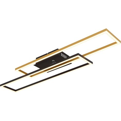 Globo - plafón - DAKARI - negro - metal - LED - 67208-30G (1/5)