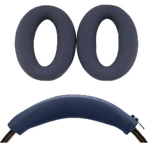 Set di cuscinetti auricolari protettivi per Sony WH-XB910N (blu scuro) (1/5)