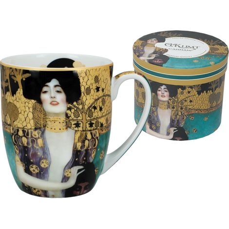 Tasse en céramique camio gustav klimt judyta POUR cadeau art carmani (1/4)