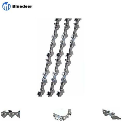 Lot de 3 chaînes de tronçonneuse 3/8'LP 52 maillons 1,1mm 35cm – Faible rebond – Compatible Bosch AKE 35, Einhell, Husqvarna, Makita - AKE 35 S AKE (1/5)