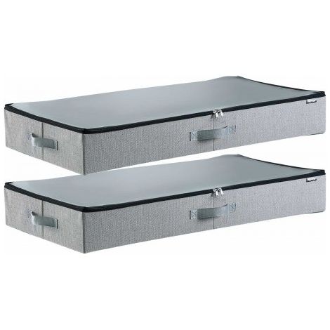 Sacs de Rangement sous Lit 2 Pièces 45 L Organisateur de (1/5)