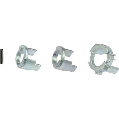 Kit de réparation de cylindre de serrure de porte avant gauche droite, pièces de rechange pour BMW E46 Série 3 (1/5)