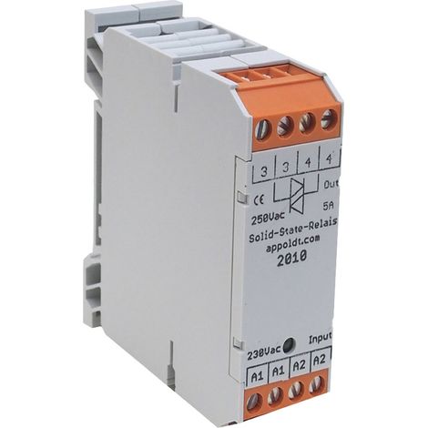 Appoldt SSR-230V/5A Halbleiterrelais Nennspannung: 230 V/AC Schaltstrom (max.): 5 A   1 St.