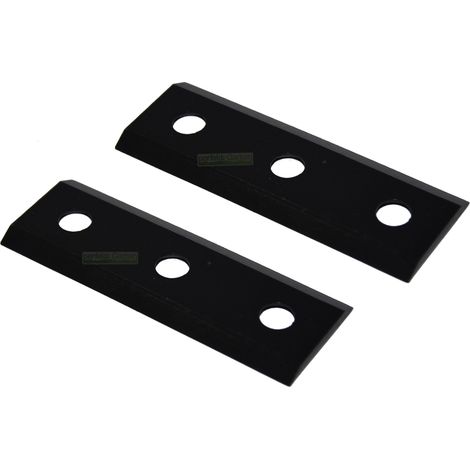 2 X 10,5 CM lame de broyeur / déchiqueteur à bois pour FYS-13 (FYS13)