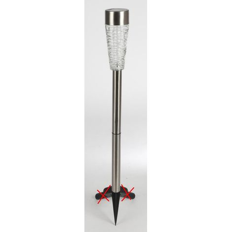 12x LED Solar Wegeleuchten IP44 Gartenstecker Außen Beleuchtung Lampen Licht (1/2)
