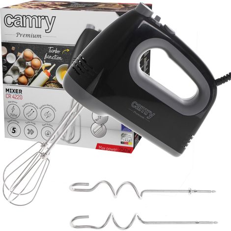 CAMRY HANDMIXER CR4220 SCHWARZ (1/5)