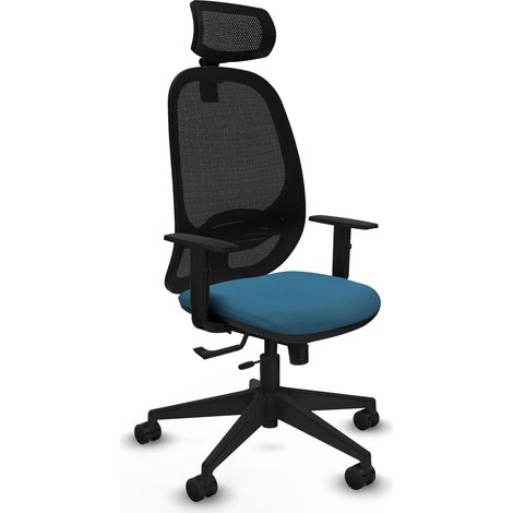 Sedia da ufficio piqueras y crespo ergonomica nero schiuma 50 mm (1/2)