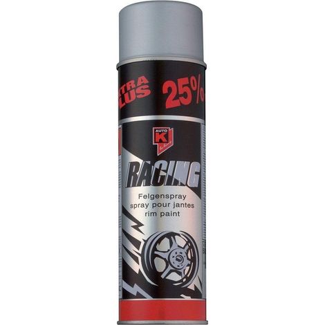 Bombe de peinture - Jantes de voiture - Racing - Argent - 500ml (1/2)