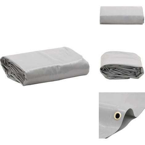Bâche gris 1,5x2 m 650 g/m² - Bâche Imperméable - Bâche De Protection - Bâche Voiture - Bâche Moto - Bâche Terrasse (1/5)