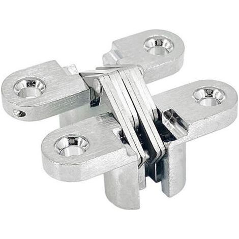 Zinc Alloy Invisible Hinge for Folding Door 43.7mm (1/5)