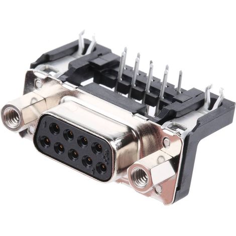 Harting 09 66 152 6613 Connettore femmina SUB-D 90 ° Numero Poli (num): 9 A saldare 1 pz. (1/3)