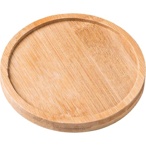 Plateau De Rangement En Bois - Plateau De Salle De Bain Et Cuisine - Forme Ronde Rectangulaire Ou Ovale - 17,5 X 9 X 1 Cm - 1 Pièce (1/5)