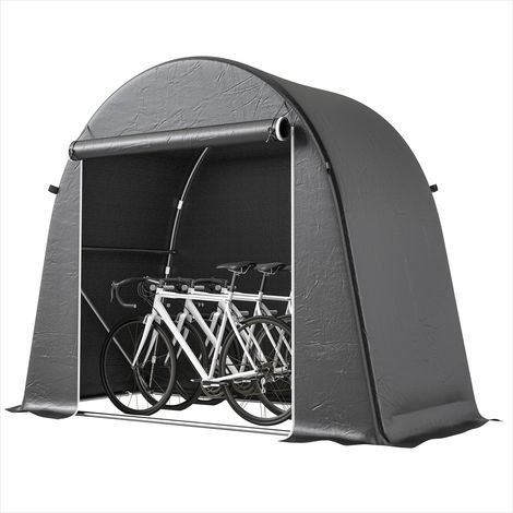 Abri de jardin Tente de stockage étanche 245 x 120 x 200 cm (1/5)